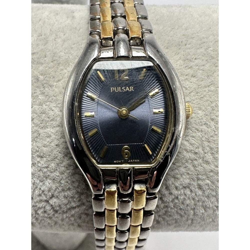 Pulsar 1N01-X090 New Battery Ladies Watch‎ 20MM 6.75" Two Tone L65